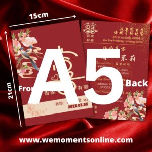 A5 Card : 150mmX210mm