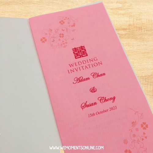 Oriental glittery effect card - Image 4