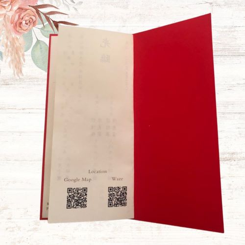 Oriental glittery effect card - Image 9